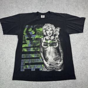 Y2k Seattle Seahawks Marylin Monroe Graphic T-Shirt Mens Street Certified XL